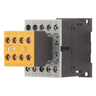 EATON Sicherheitsschütz DILMS12-23 191709 | 5,5kW 24V DC | 3S+2Ö | 12A | Schraubanschluss | 45x68x117mm