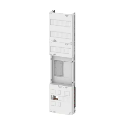 EATON Zählerfeld ZSD-M17B0013/16QMM | 1Z eHZ | mit Verdrahtung & Montageplatte | 16qmm | Höhe 1050mm | weiß RAL9016