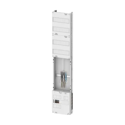 EATON Zählerfeld ZSD-N19A1072/16QMM | 3-Punkt | 1 Zählerplatz | 1350mm Höhe | 5-polig vorverdrahtet | Weiß RAL 9016