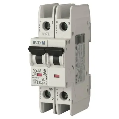 EATON Leitungsschutzschalter FAZ-D10/2-NA 102187 | 2-polig | 10A D-Charakteristik | 400V AC | 15kA | UL | IP20