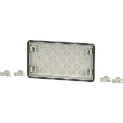 EATON Einführungsflansch FL3-1 088425 | 18xM16 4xM20 | IP65 | 250x116x23mm | Kunststoff | RAL7035
