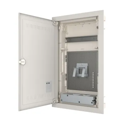 EATON Hohlwand-Multimediaverteiler KLV-36HWM-W-F 302547 | 3x12TE | Kunststoff/Stahlblech | Unterputz | IP30 | weiß