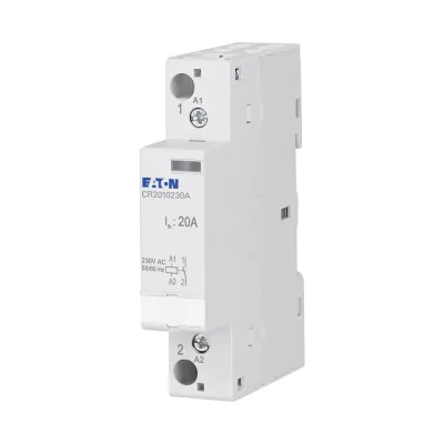 EATON Installationsschütz CR2010230A | 20A | 230V AC | 1 Schließer | IP20 | Hutschienenmontage | 1TE