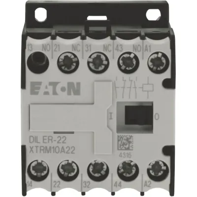 EATON Hilfsschütz DILER-22 051776 | 2 Schließer 2 Öffner | 220V 50Hz | 240V 60Hz | AC | 10A | DIN-Schiene
