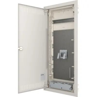 Eaton Hohlwand-Multimediaverteiler KLV-60HWM-F 302420 | 5-reihig 60 Module | Unterputz | IP30 | Weiß