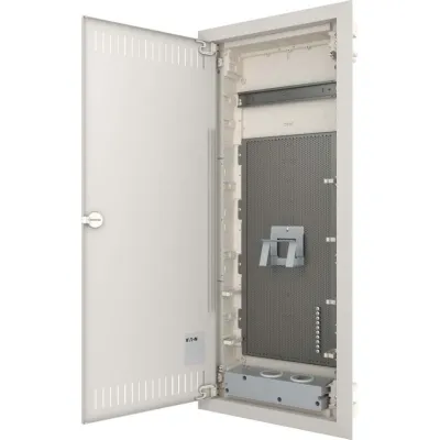 Eaton Hohlwand-Multimediaverteiler KLV-60HWM-F 302420 | 5-reihig 60 Module | Unterputz | IP30 | Weiß