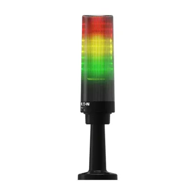 EATON Signalsäule SLC-100-RYG-AP-24 EP-400211 | 24V DC | IP66 | Akustik 70dB | LED Dauerlicht | grün/gelb/rot | kompakt