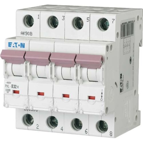 Bild: Eaton LS-Schalter C, 32A, 4-polig PXL-C32/4