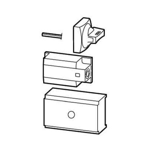 Bild: EATON NZM1-XSR-L Handgriff abschl NOT-AUS rt m.Achse
