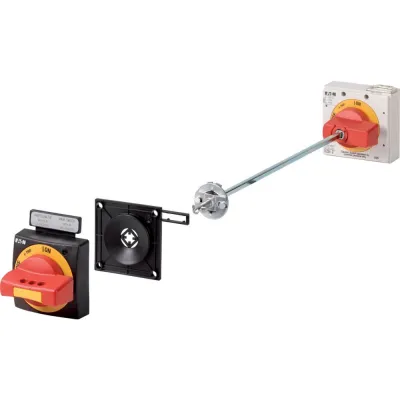 EATON Hauptschalterbausatz NZM2-XHB-DAR-NA 116898 | Not-Aus Handgriff mit Achse | Hängeschloss | Größe 2 | rot
