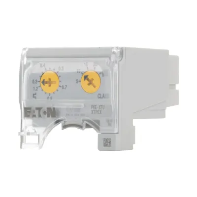 EATON Auslöseblock PKE-XTU-1,2 | 121723 | Motorschutz 0,3–1,2A | 3-polig | elektronischer Auslöser | verzögert | ATEX