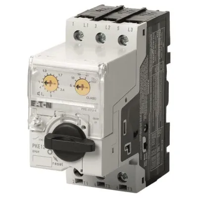 EATON Motorschutzschalter PKE12/XTU-12 121733 | 3-polig | 3-12A | elektronisch | 690V | 5,5kW | Kurzschluss 100kA | IP20