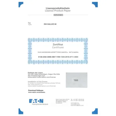 EATON GALILEO 140379 Visualisierungssoftware | SPS-Software | OPC-Server & Client | Windows 10