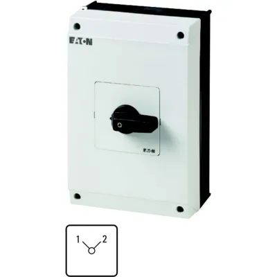 EATON Umschalter T5B-4-8223/I4 207231 | Lastumschalter 4-polig 22kW 63A | IP65 | rastend | Aufbaugehäuse