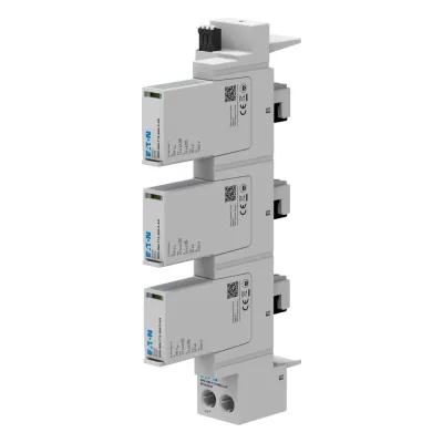 Eaton Überspannungsableiter SPD-S60-T12-300/3-AX | Typ 1+2 | 100kA | 240V AC | 3-polig | 60mm Sammelschiene | IP20