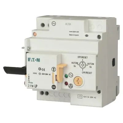 EATON Wiedereinschaltgerät Z-FW-LPD 265244 | 24-48V DC | 4TE | Fernantrieb | Hutschienenmontage | Autotest | universell