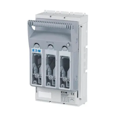 EATON NH-Lasttrennschalter XNH00-A160 3-polig 160A | Flachanschluss M8 | NH000/NH00 | Montageplatte | abschließbar