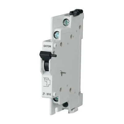 EATON Hilfsschalter ZP-WHK 286053 | 1 Wechsler | 3A | 230V AC | 0,5TE | Universal Montage | Zubehör für PLS, PKNM