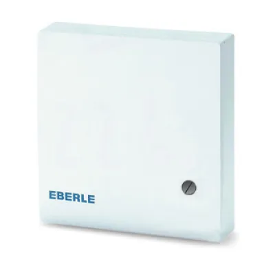 Eberle Hygrostat HYG-E 6001/IS | Feuchteregler Wandmontage | 230V 5A | Aufputz | 35–100% r.F. | IP30 | weiß