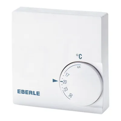 Eberle Raumtemperaturregler RTRt-E 52580 | 230V AC | 5-30°C | kontaktlos | IP30 | Wandmontage | weiß