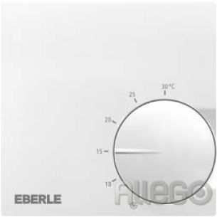 Eberle Raumtemperaturregler AP polarweiss RTR-S 6124-1