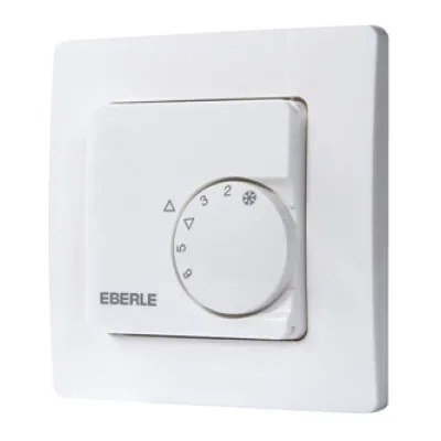 Eberle Raumtemperaturregler Unterputz RTR-E 8003-50 | 230V | 5-30°C | 10A | für Fußboden- & Zentralheizung