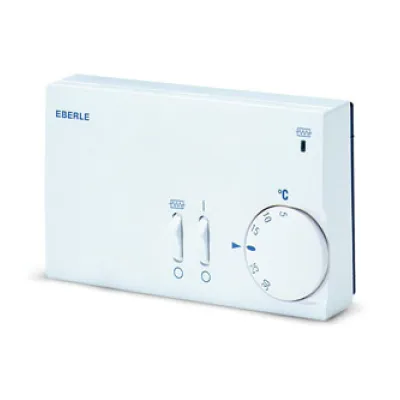 Eberle Raumtemperaturregler RTR-E 7712 | 2-stufig | 230V | 2 Ausgänge | Wandmontage | weiß RAL9010