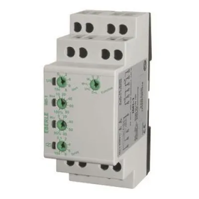 Eberle Strommessrelais IMI-1 053015140200 | Stromüberwachung AC/DC 0,01–10A | 3 Bereiche | Wechslerrelais | Tragschiene