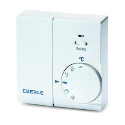 Eberle INSTAT 868-r1 Funk-Raumthermostat 868 MHz | batteriebetrieben | Aufputz | weiß | Temperaturregler