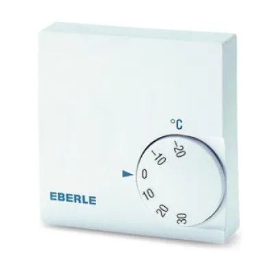 Eberle Raumtemperaturregler RTR-E 6704 | 111170851100 | Raumthermostat 230V | -20 bis 35°C | 10A | 1 Wechsler | Weiß