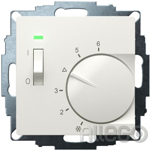 Bild: Eberle UP-Raumregler 5-30C AC230V 1Öffn UTE 1015-RAL9010-G55