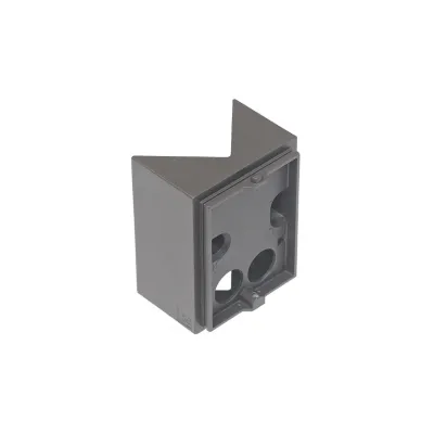 SG Leuchten Eck-Adapter 623207 | Montageplatte für ECHO/METRO | Aluminium | 50x80x101 mm | graphit