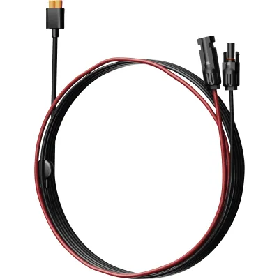 EcoFlow Ladekabel XT60i 2,5m | Solar auf XT60i Ladeleitung | kompatibel mit DELTA 2, RIVER 2, MC4 | schwarz