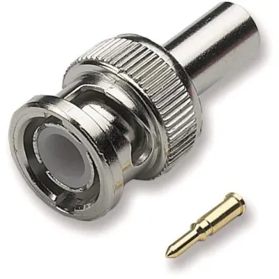 Intellinet BNC Crimpstecker 4049759039004 gerade RG58 | 50 Ohm | männlich | Steckermontage | Silber