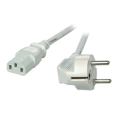 EFB Netzanschlussleitung EK501.5V2 | SCHUKO CEE 7/7 auf IEC C13 | 5m | 3x1mm² | 10A | 250V | schwarz