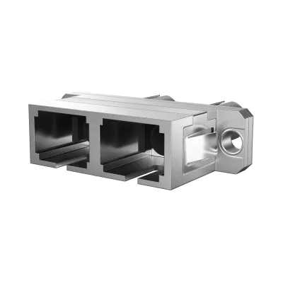 EFB-Elektronik LWL-Kupplung ST/SC-Duplex 53307.34 | Multimode | Keramikhülse | Metallgehäuse | inkl. M2 Schrauben