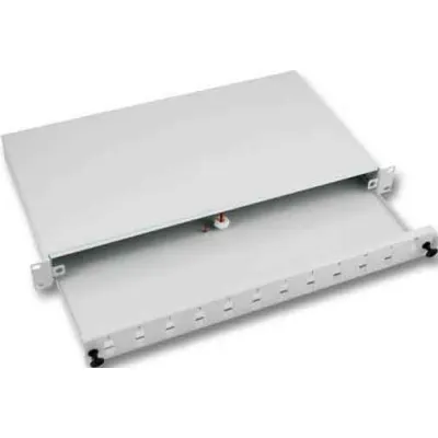 EFB Spleißbox 12 SC(D)-Front 53600.4 ausziehbar RAL7035 1HE EFB Spleißbox 12 SC(