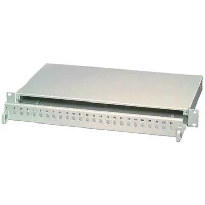 EFB Spleißbox 12 ST-Front 53601.2 fest RAL7035 1HE EFB Spleißbox 12 ST-Front 536