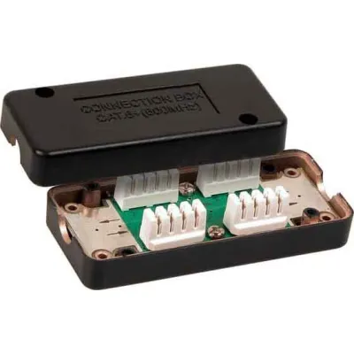 EFB-Elektronik Verbindungsmodul 37596.1 Cat.7 Kabelverbinder | LSA-Leisten | 22–26AWG | 600MHz | Modulträger | Neon Red