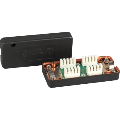 EFB-Elektronik Verbindungsmodul 37596.1 Cat.7 Kabelverbinder | LSA-Leisten | 22–26AWG | 600MHz | Modulträger | Neon Red