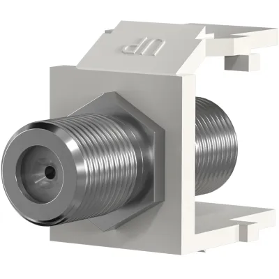 Efbe-Schott Keystone Einbauadapter F-Verbinder, weiß EB539