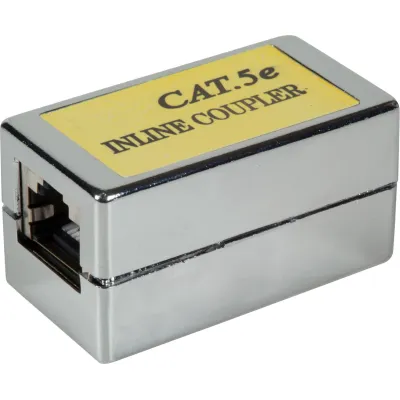 EFB Modular-Kupplung 37529.1 | RJ45 Cat.5e Verbindungskupplung | 2x Buchse | geschirmt | metallisiert | gerade