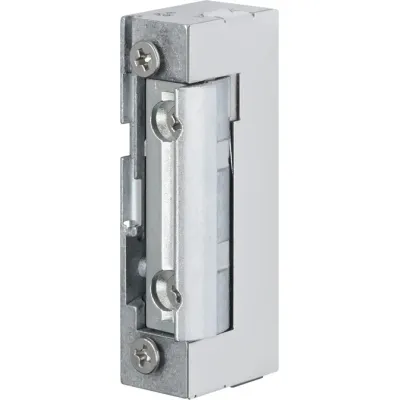 effeff Türöffner 118-A71 | Radiustüröffner FaFix | 10-24V AC/DC | verstellbare Falle | DIN L/R | ohne Schließblech