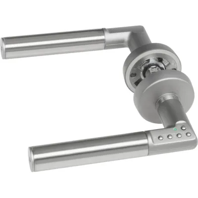 Assa Abloy effeff Code Handle 492-08 | digitales Türschloss mit Tastatur | kabellos | 8mm Vierkant | Innentür
