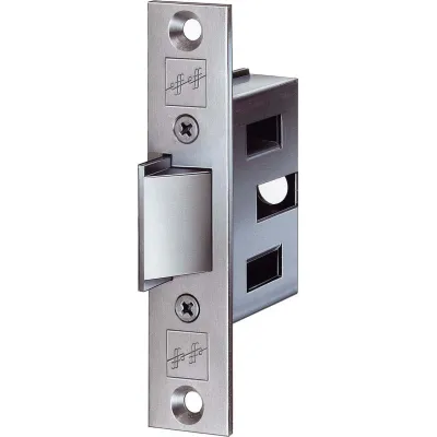 Assa Abloy effeff Fallenschloss 807-10 | elektrischer Türöffner | verstellbar | Einsteckschloss | Stulp 110x24 mm