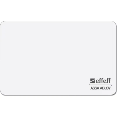 Assa Abloy effeff RFID-Transponder 435-8-1-D241200 | MIFARE DESFire EV2 4K | 13,56 MHz | 85x55 mm | IP68 | weiß
