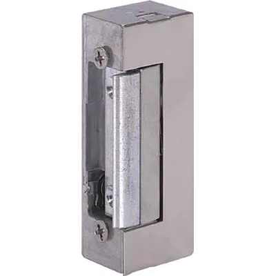 Assa Abloy effeff Türöffner 17E | 6-12V AC/DC | Edelstahl | links/rechts | flaches Schließblech | mechanisch