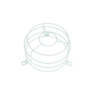 Ei Electronics Schutzkorb Ei117 für Rauchwarnmelder & Wärmewarnmelder | Vandalismusschutz | Metall | weiß