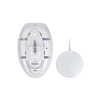 Ei Electronics Alarmierungsmodul Ei170RF-D | für Hörgeschädigte | Vibrationskissen & Stroboskoplicht | Funk | 230V