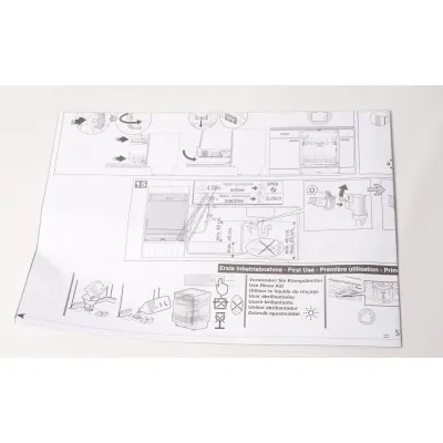 Einbau-Schablone für AEG Montageanleitung 140002854697 Integrierbar